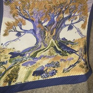 Rare HERMES Kuggar Tree scarf Mint Condition